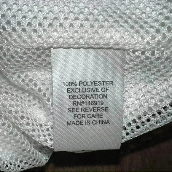 Ivory Ella windbreaker white black and silver nwt size medium - Picture 8 of 12